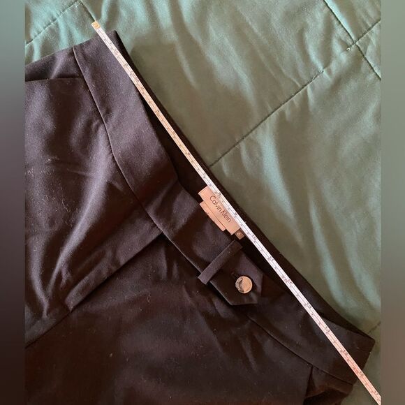 Calvin Klein Classic Fit Black Dress Pants Size 6 - Picture 6 of 6